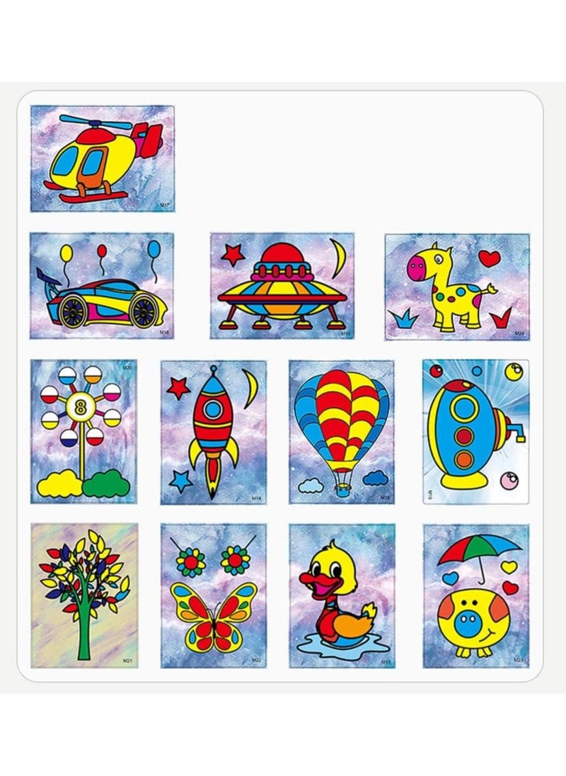 Cool Baby Style - Coolbaby Kids Drawing Board Sets Diy Sand Painting Toys For Children Bubble Sand Handmade Picture(12 Pictures) - Image 1