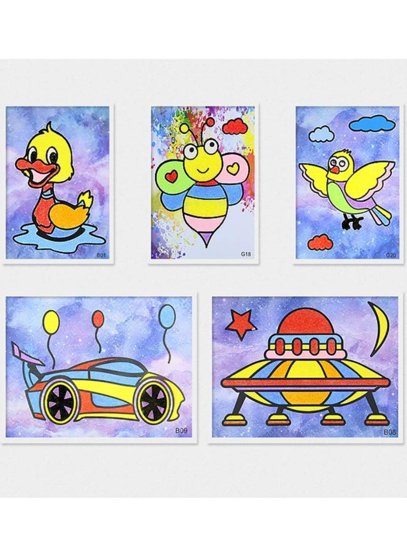 Cool Baby Style - Coolbaby Kids Drawing Board Sets Diy Sand Painting Toys For Children Bubble Sand Handmade Picture(12 Pictures) - Image 1