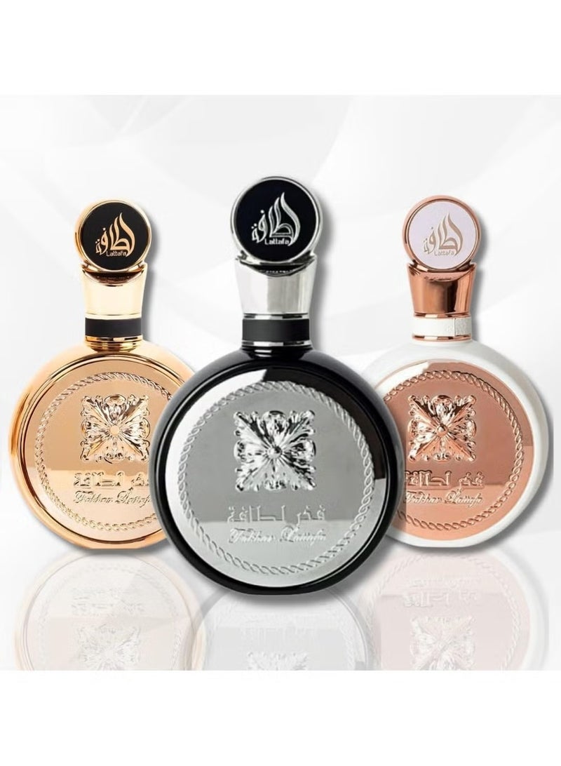 لطافة للعطور - فخار جولد إكستريت، فخار للرجال و فخار للنساء - عطر 100 مل (3.4 أونصة) (مجموعة فاخرة) - Image 2