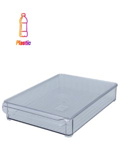 Specially Designed Pet Plastic Fridge Organizer with Cover Clear 30 x 20 x 10 cm FF-8102M