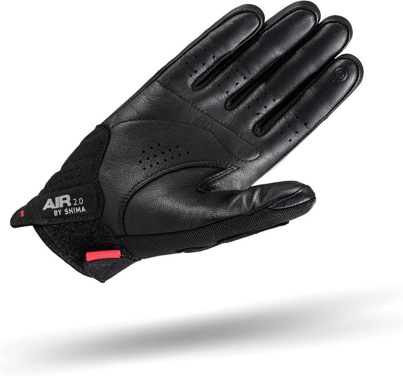 SHIMA AIR 2.0 Motorcycle Gloves for Men - Ventilated Summer Biker Riding Gloves with Knuckle and Finger Protectors - Image 2