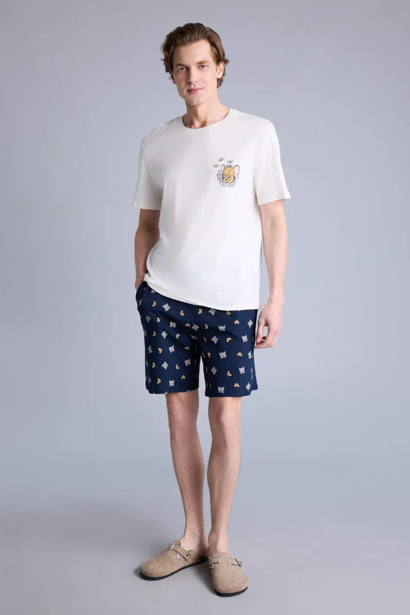 ديفاكتو 2 piece Regular Fit Tom &amp; Jerry Licensed Set