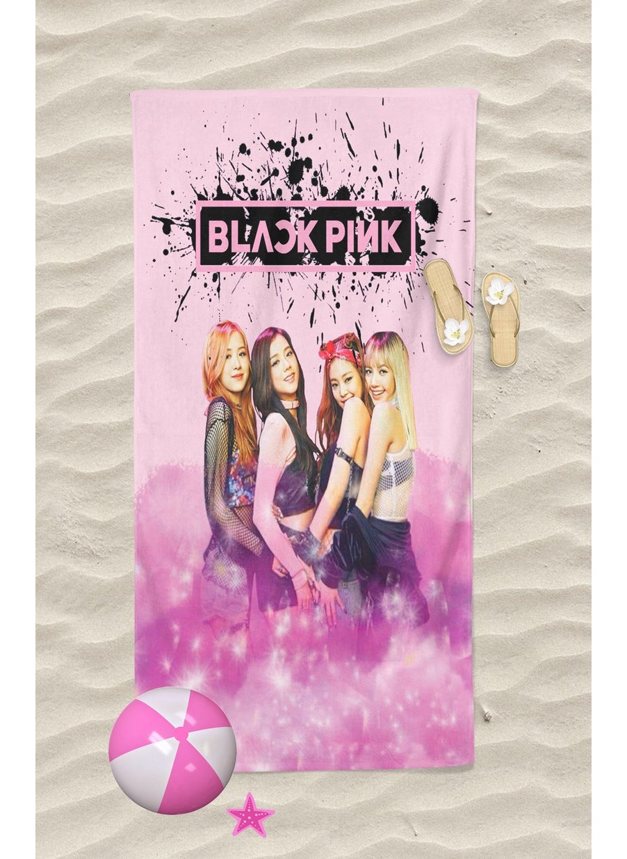 Black Pink Pink Venom Patterned Digital Printed Beach Bath Towel - pzsku/Z2CA67BE6AAE99B9ED4EEZ/45/_/1725790924/fa4065ee-dadb-464d-aa3b-2fce452715ee