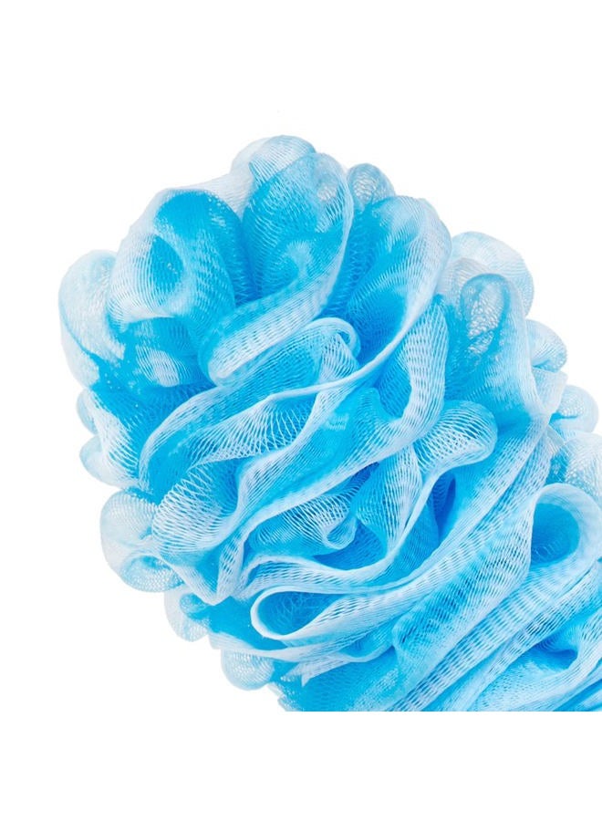 Arswin Lufa Back Scrubber for Shower, Anti-Slip Long Handle Bath Sponge Shower Brush, Soft Nylon Mesh Back Cleaner Washer, Loofah on a Stick Body Brush for Women&Men (Blue) - Image 3