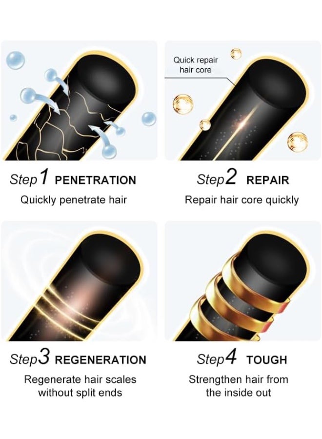 Protein Queen Brazilian Professional Hair Treatment Set, Keratine Moisturizing & Hair Loss Control, Repair, Nourishment. Featuring– SHAMPOO and CONDITIONER – Sulfate-Free, Protein-Rich Formula (2pcs Set) - Image 4