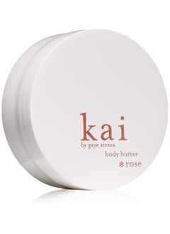KAI kai Body Butter Rose 64 oz shea butter apricot oil cucumber scented with the delicously fresh  clean signature fragrance layered with rose absolute vegan cruelty free made in the usa 