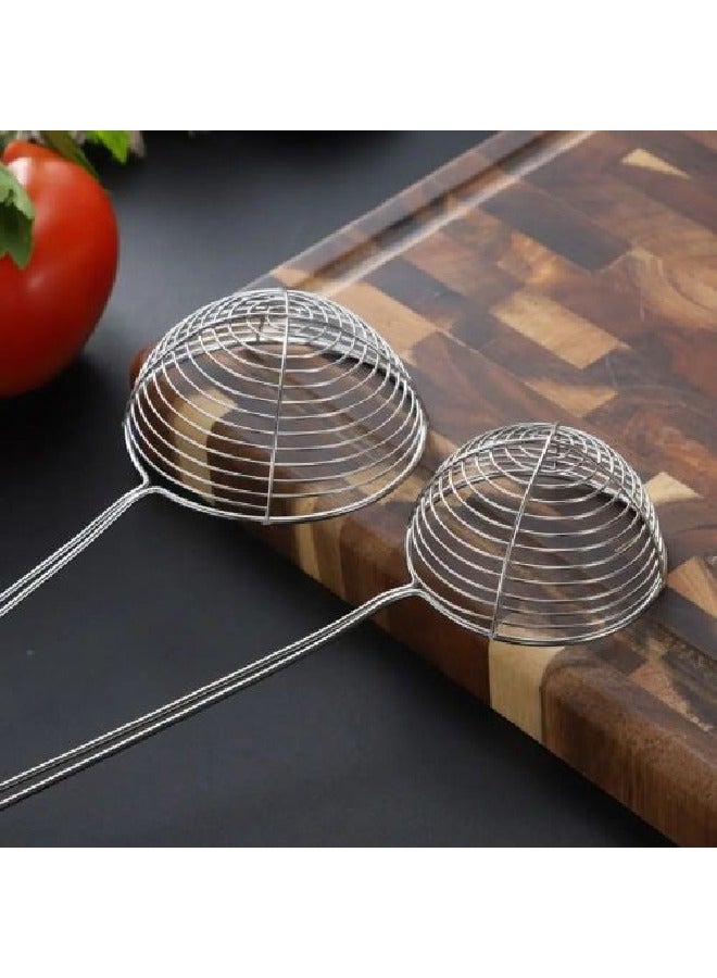 مغرفة بولة مصفاة ستانلس ستيل الاصلى الغير قابل للصدأ ٣ قطع - Image 3