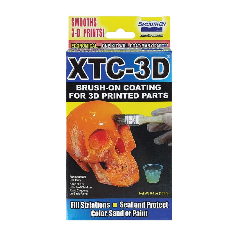 Smooth-On XTC-3D™ 20 Mold Making & Special Effects Silicone Rubber, 3D Print Coating - 6.4 oz - Image 1