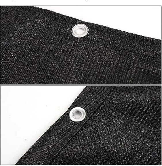 Pamukkale Branda Pamukkale Canvas Balcony Iron Curtain Anthracite Railing Curtain Fence Net Shade 80 x 750