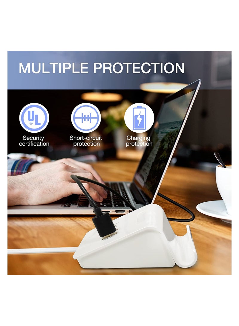 USB C Charger 45W Charging Station(White) - Image 5