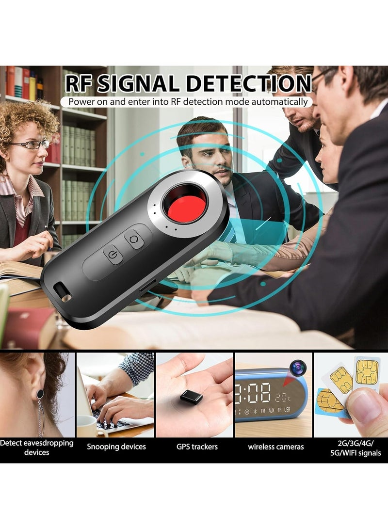 Hidden Camera Detectors Portable Hotel Camera Finder Bug Detector Privacy Protector Detector Wireless Signa Anti-Sneak Anti-Monitoring Scan Detector for Travel Office Car  - Image 2