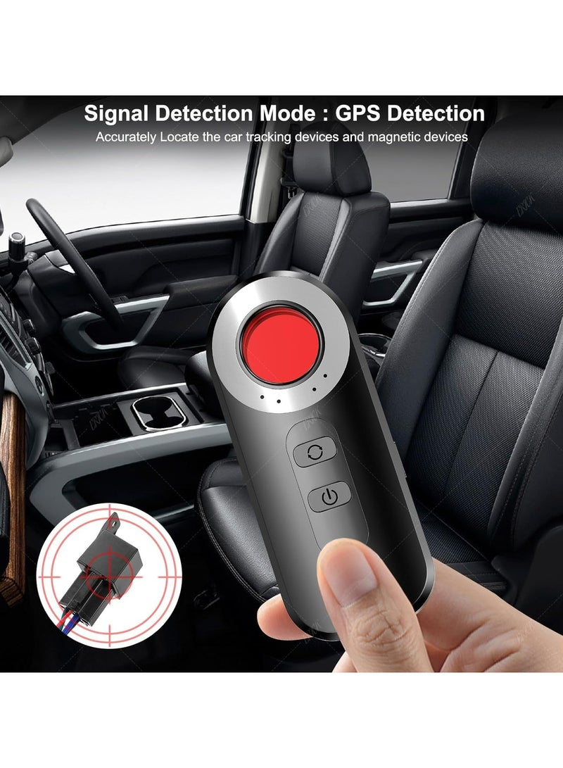 Hidden Camera Detectors Portable Hotel Camera Finder Bug Detector Privacy Protector Detector Wireless Signa Anti-Sneak Anti-Monitoring Scan Detector for Travel Office Car  - Image 4