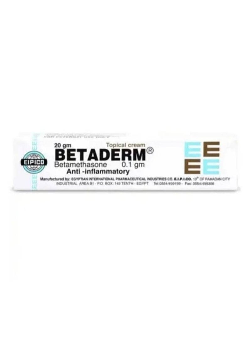 Betaderm 100 mg ointment 20 gm