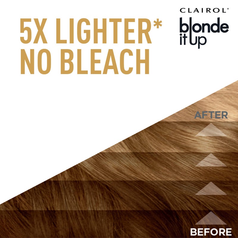 Clairol Blonde It Up Permanent Hair Dye, Platinum Bronde Hair Color, Pack of 1 - Image 4