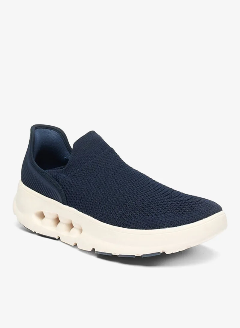 Dash Men Textured Slip On Sports Shoes