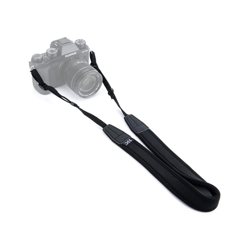 JJC Soft Camera Neck Shoulder Strap for Sony ZV-E10 A6000 A6100 A6300 A6400 A6500 A6600 Fuji Fujifilm X Half X-T5 X-T30 X-T20 X-T4 X-T3 X100V Canon EOS M50 M6 Mark II R7 R10 R50 G7X G5X G1X & More - Image 1