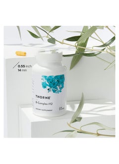 Thorne B-Complex #12 - 60 Capsules Dietary Supplement  - Image 3