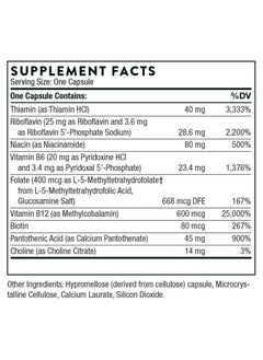Thorne B-Complex #12 - 60 Capsules Dietary Supplement  - Image 2