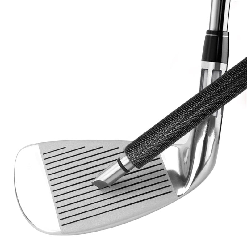 Jiskan Pro Golf Club Cleaner Brush Golf Groove Sharpener Tool with Retainer Clip and Squeeze Water Bottle 7.5 Inches Holds 4 Ounces of Water, Essentials Golf Bag Accessories Best Golf Gifts for Men - Image 4
