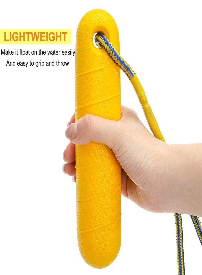 DEAYOU 4 Pack Dog Pool Toys, Interactive Dog Water Floating Toys with Rope, Fetch Training Bumpers Retrieving Dummy, Pet Throw Toy for Outdoor, Summer, Playing, Tug Game, Retriever - Image 5