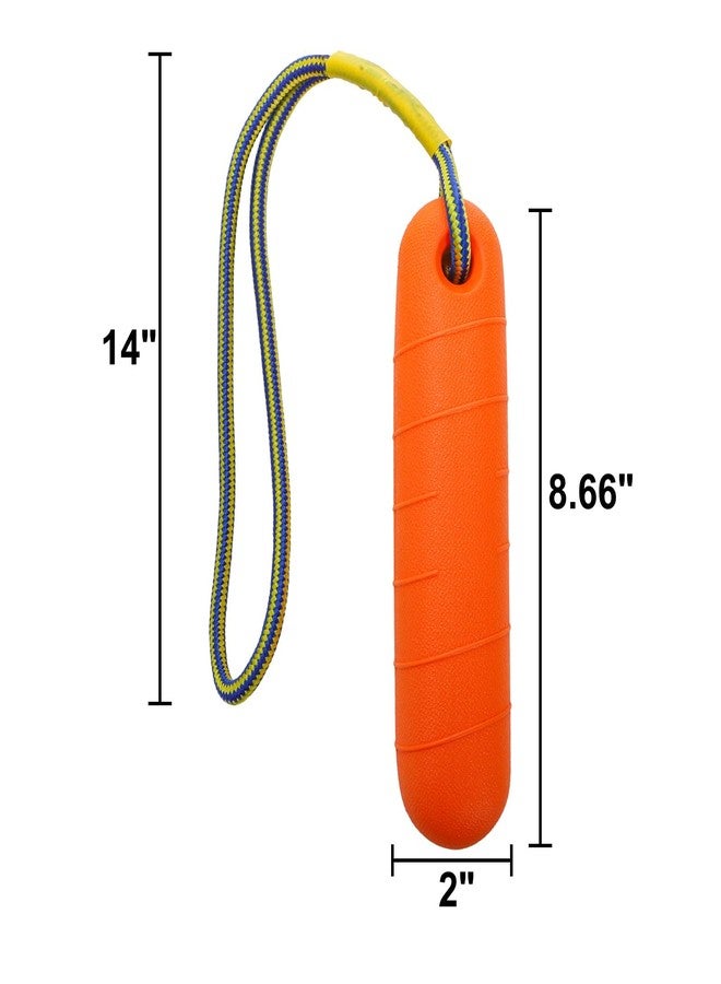 DEAYOU 4 Pack Dog Pool Toys, Interactive Dog Water Floating Toys with Rope, Fetch Training Bumpers Retrieving Dummy, Pet Throw Toy for Outdoor, Summer, Playing, Tug Game, Retriever - Image 2