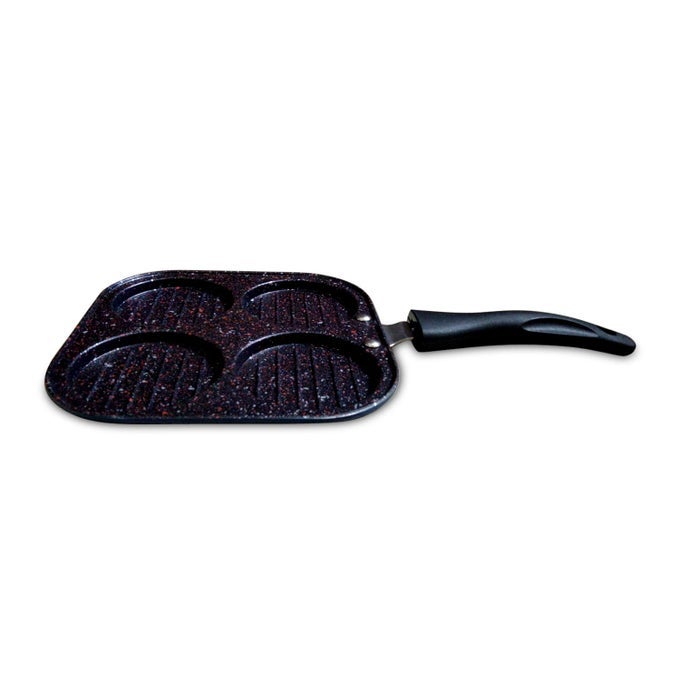 ALUMINUM 4 CAVITY NON STICK GRILL UTTAPAM MAKER