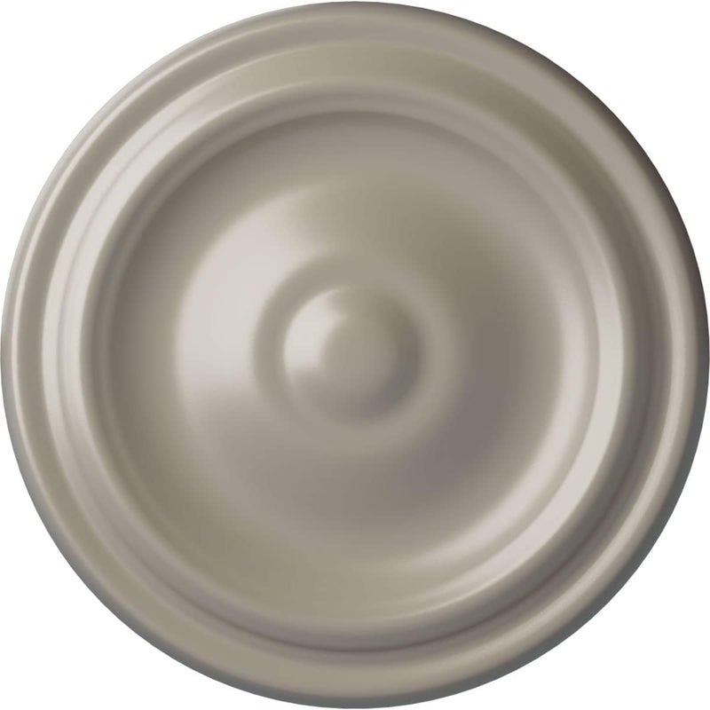 Ekena Millwork 9 5/8"OD x 1 1/8"P Maria Ceiling Medallion (Fits Canopies up to 1 3/4"), Hand-Painted Pearl White - Image 1