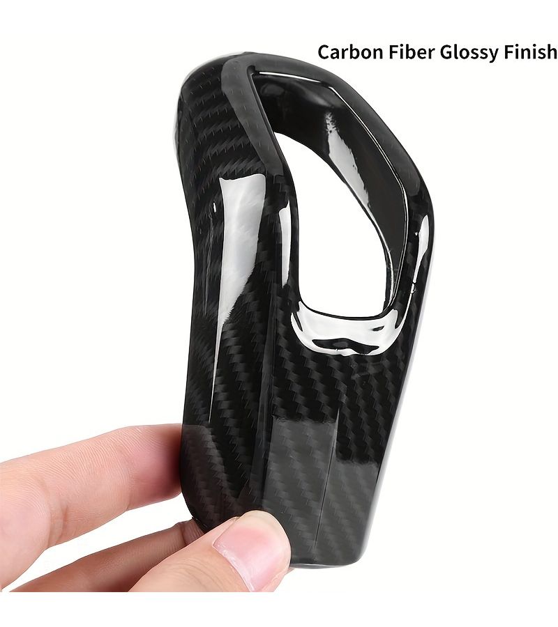 12 Inch Carbon Fiber Shift Knob Decorative Frame For Land Rover Range Rover Sport Interior 1pc - Image 2
