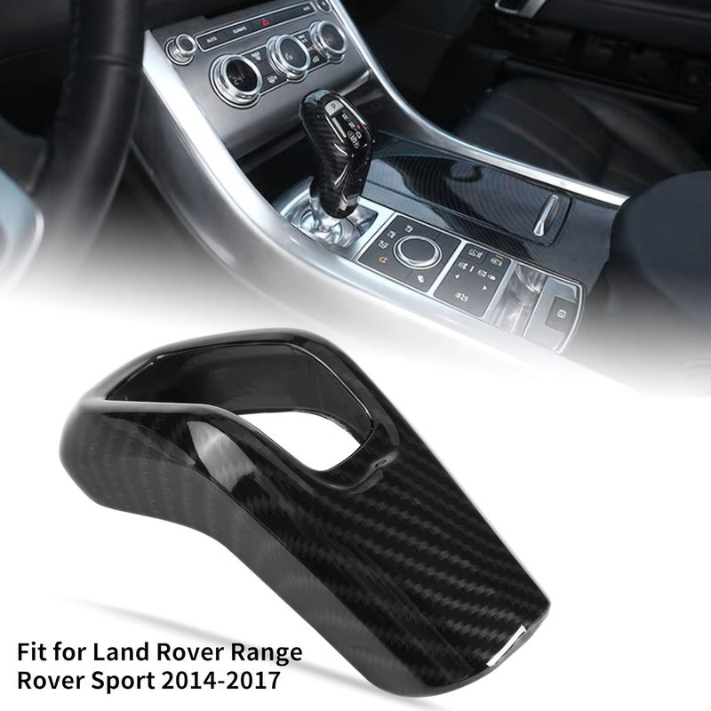 12 Inch Carbon Fiber Shift Knob Decorative Frame For Land Rover Range Rover Sport Interior 1pc - Image 1