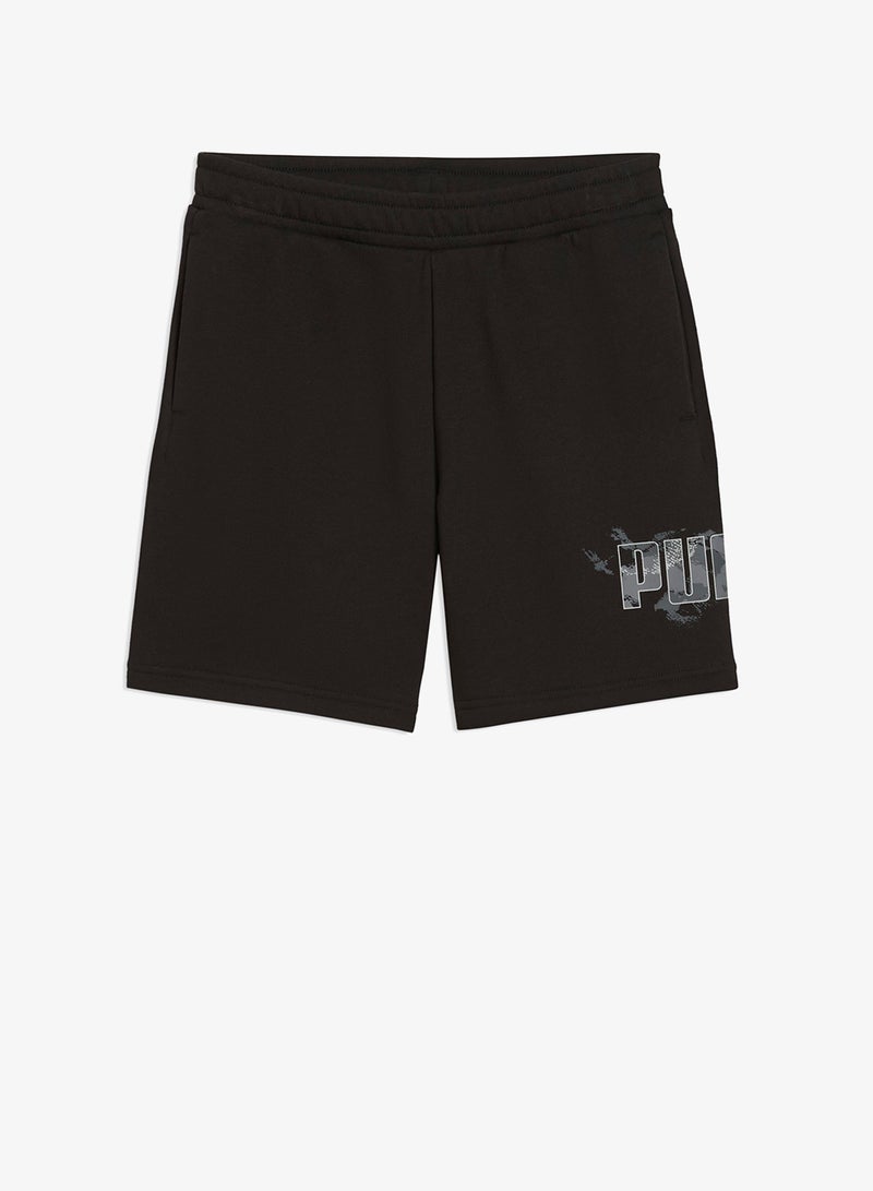PUMA Youth Essential Camo Shorts - Image 5