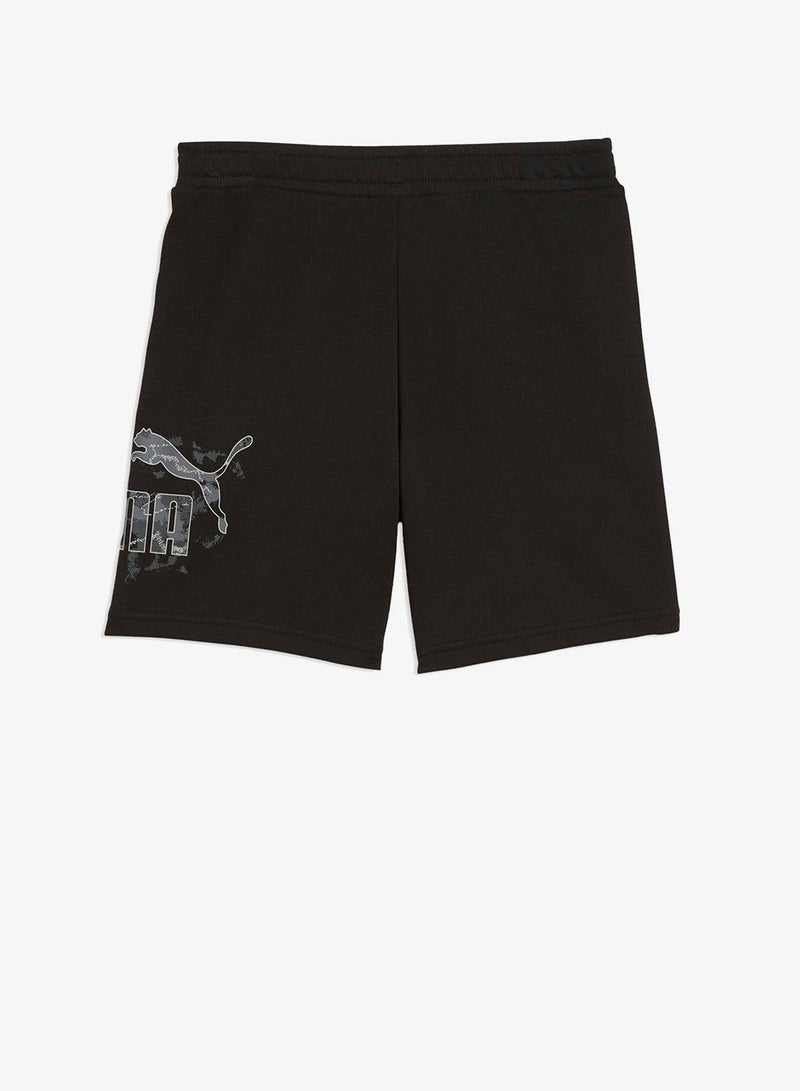 PUMA Youth Essential Camo Shorts - Image 4