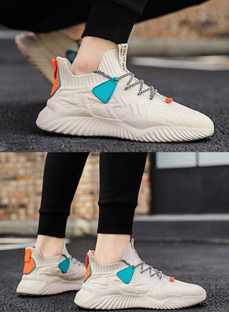 شاربدو أحذية رياضية كاجوال للرجال خفيفة الوزن وخفيفة الوزن للغاية وقابلة للتنفس، أحذية رياضية غير قابلة للانزلاق - Image 3