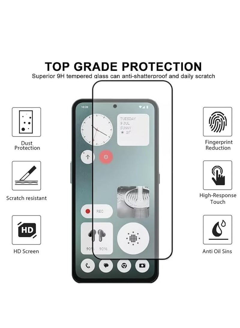 [1+1 Sets] For Nothing CMF Phone 1 Case Cover & Screen Protector Phone Case with Anti Drop Function,Tempered Flim - Image 4