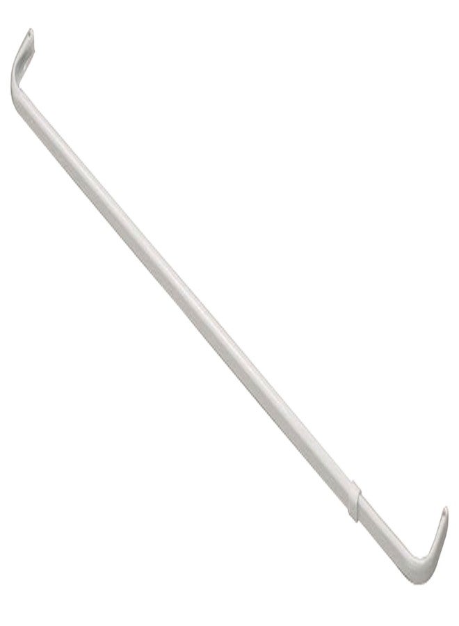 Fantasia 28-48 inch Adjustable Width Single Curtain Rod for windows with Brackets & Hardware - Easy to Install