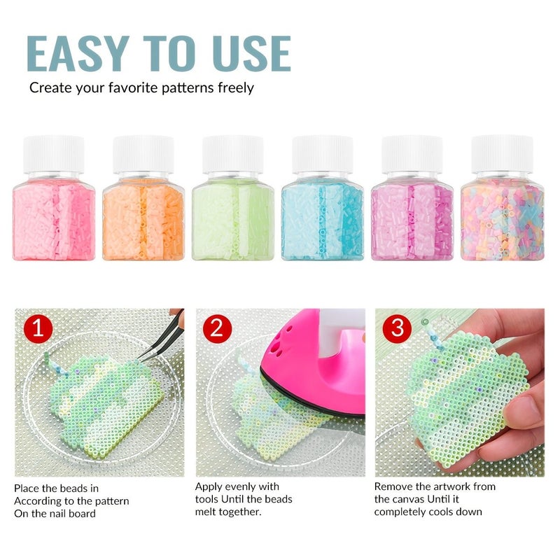 Transparent Y Series Beads 2.6Mm Refill for Crafting Projects Great for Novices and Hobbyists - Image 5