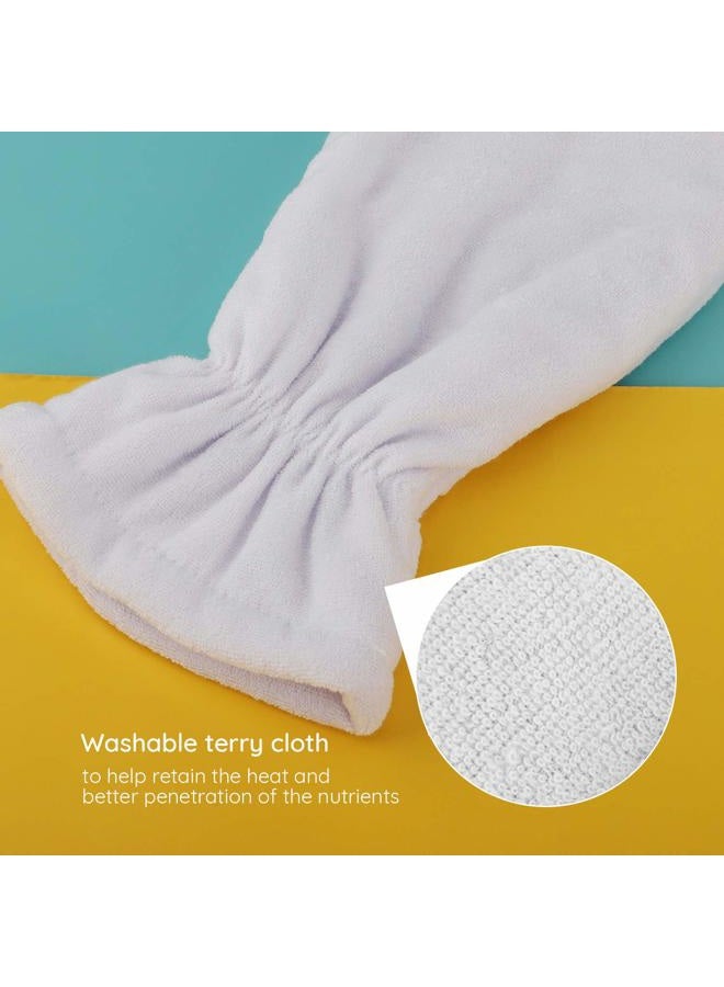 Segbeauty Paraffin Wax Mitts, Paraffin Heated Hand SPA Mittens for Women, Gloves for Hot Wax Hand Therapy Paraffin Thermal Treatment SPA Therabath Wax Warmer Paraffin Wax Machine - Image 5