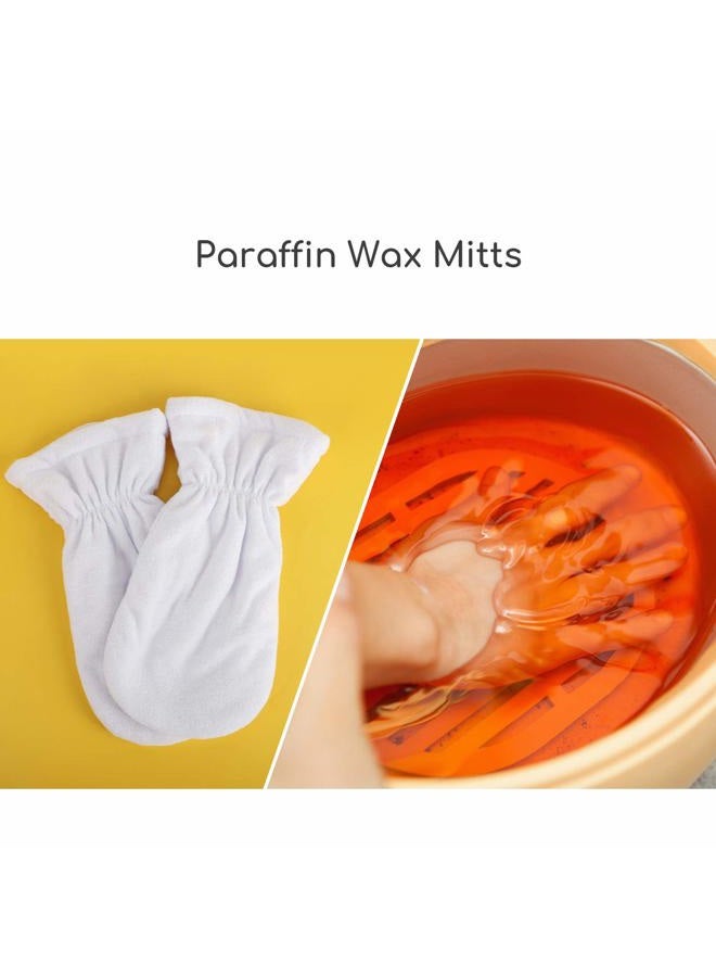 Segbeauty Paraffin Wax Mitts, Paraffin Heated Hand SPA Mittens for Women, Gloves for Hot Wax Hand Therapy Paraffin Thermal Treatment SPA Therabath Wax Warmer Paraffin Wax Machine - Image 2
