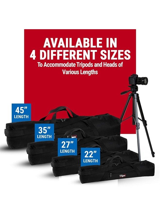 VidPro 35 inch Tripod Carrying Case with Strap for Bogen-Manfrotto, Sunpak, Vanguard, Slik, Giottos and Gitzo Tripods - Image 3
