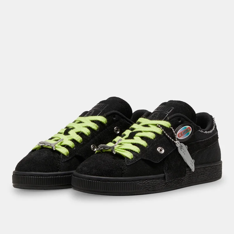 Puma Black Women's x X-GIRL Suede Shoes for Women | Best Price UAE