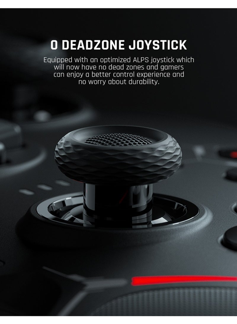 General - Professional Wireless Gamepad BIGBIGWON BLITZ C2 Pro Gaming Controller 0 Deadzone Joystick One-Button Wake Up 1000mAh Battery 6-Axis Gyroscope NFC Bluetooth Wired connected for Switch / PC /Android / iOS - Image 1