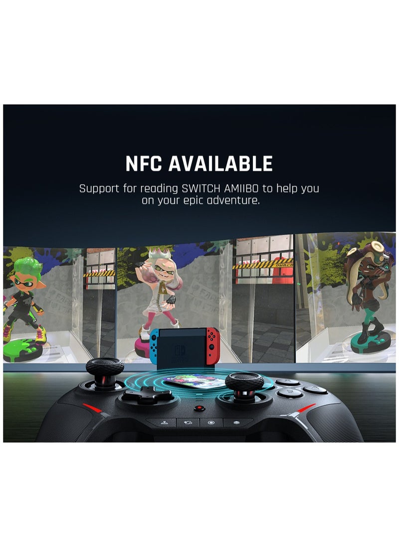 General - Professional Wireless Gamepad BIGBIGWON BLITZ C2 Pro Gaming Controller 0 Deadzone Joystick One-Button Wake Up 1000mAh Battery 6-Axis Gyroscope NFC Bluetooth Wired connected for Switch / PC /Android / iOS - Image 1