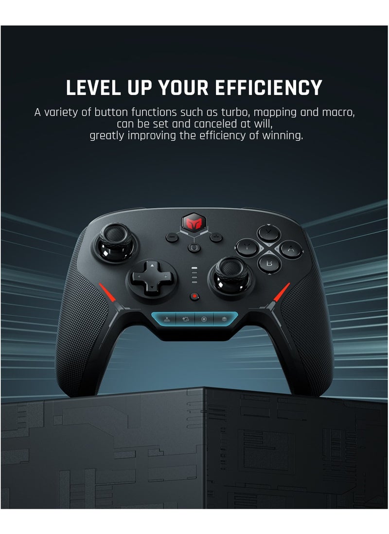 General - Professional Wireless Gamepad BIGBIGWON BLITZ C2 Pro Gaming Controller 0 Deadzone Joystick One-Button Wake Up 1000mAh Battery 6-Axis Gyroscope NFC Bluetooth Wired connected for Switch / PC /Android / iOS - Image 1