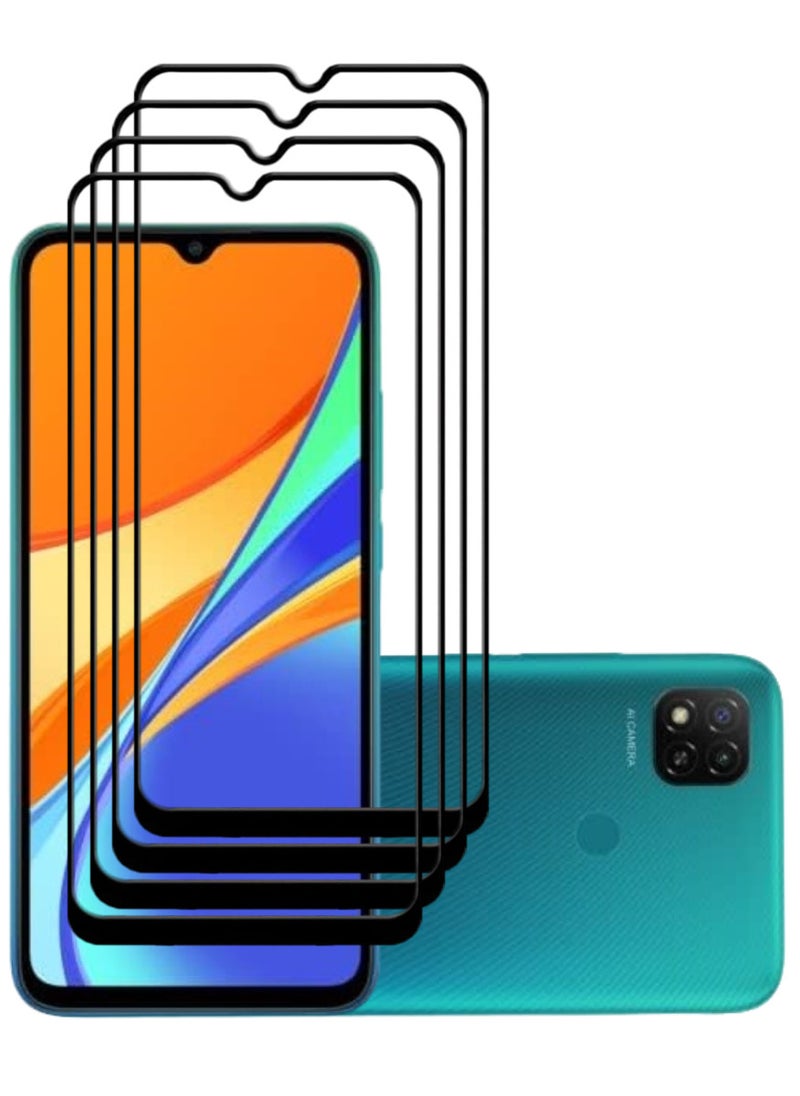 ACLIX 4 Pieces Antistatic ESD Dustproof Premium Quality High Definition Tempered Glass Screen Protector Designed For Xiaomi Redmi 9C - Image 1