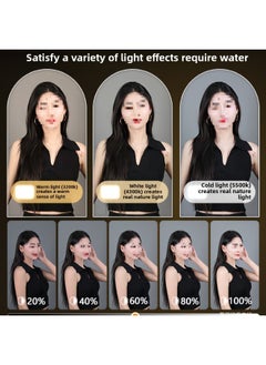 General Live Light Supplement Photography Lighting Lamp Desktop Photo Supplement Light Food Flat Lighting Lamp Portable Live Room Soft-Specifications:Extra Large 【60cm Desktop Overhead Slope Set】  - Image 4