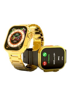 X8 Ultra Max Gold Smartwatch Water Proof Bluetooth Calling Sleep and Heart Rate Monitor SPO2 Blood Oxygen Monitor Multisport mode Smartwatch