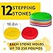 SmartYeen Stepping Stones for kids812 PCS Durable NonSlip Balance Stones Indoor Outdoor toys for toddlers develope Kids Balance and Coordination Skills - Image 4