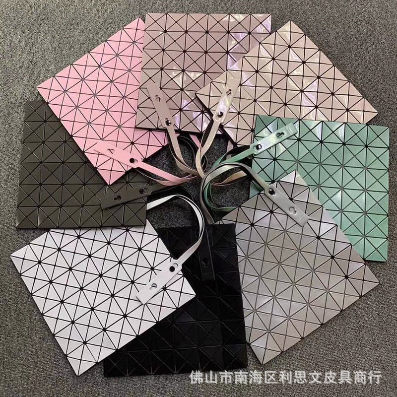 23 New Japanese Original 6-Grid Spliced Rhomboid Bag Zhenjin Metal Polarized Series Single Shoulder Hand Crossbody Women'S Bag - Image 2