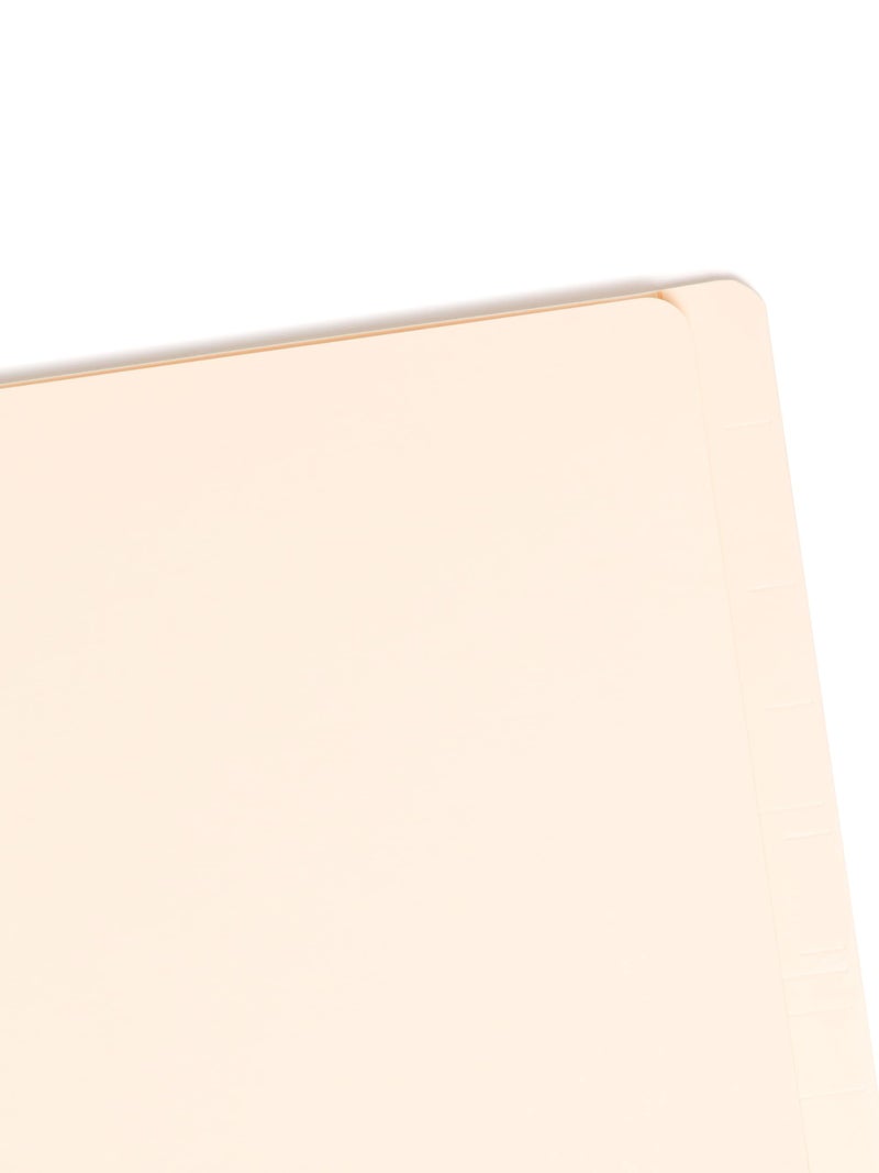 Smead Pressboard End Tab Classification File Folder, 2 Dividers, 2" Expansion, Legal Size, Manila, 10 per Box (29835) - Image 5