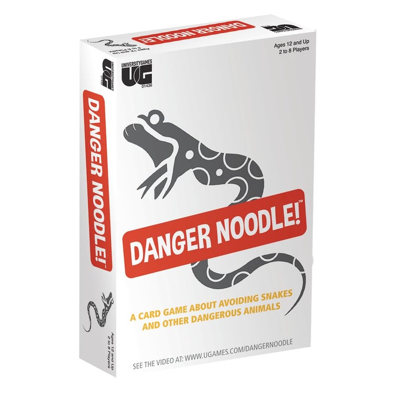University Games | Danger Noodle Family Card Game, for 2 to 8 Players Ages 12 and Up - Image 1