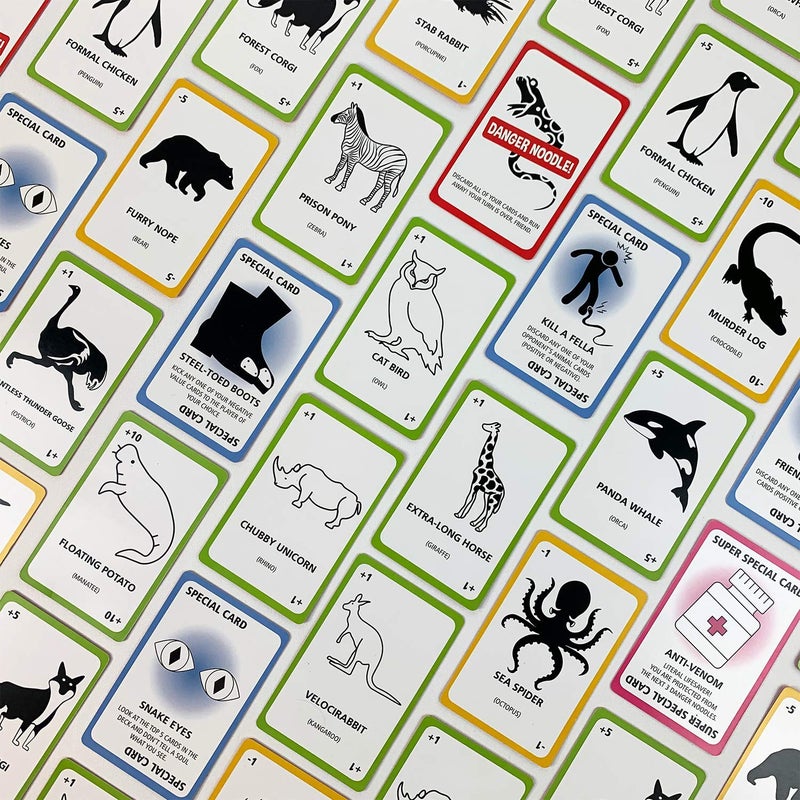 University Games | Danger Noodle Family Card Game, for 2 to 8 Players Ages 12 and Up - Image 3